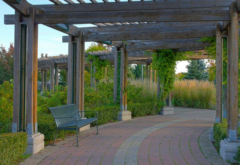 Arched Arbor Installation in Kansas City, KS