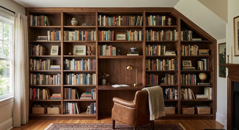 Bookcase Installation in Alexandria, VA