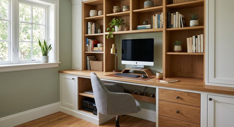 Built In Desk Installation in Greensboro, NC