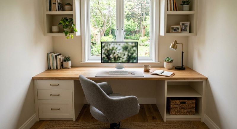 Custom Desk Installation in Winston Salem, NC