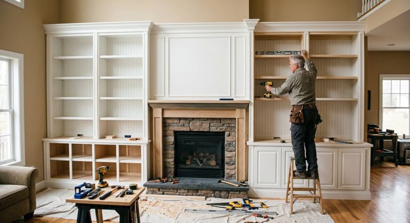 Fireplace Built Ins Installation in Frederick, MD