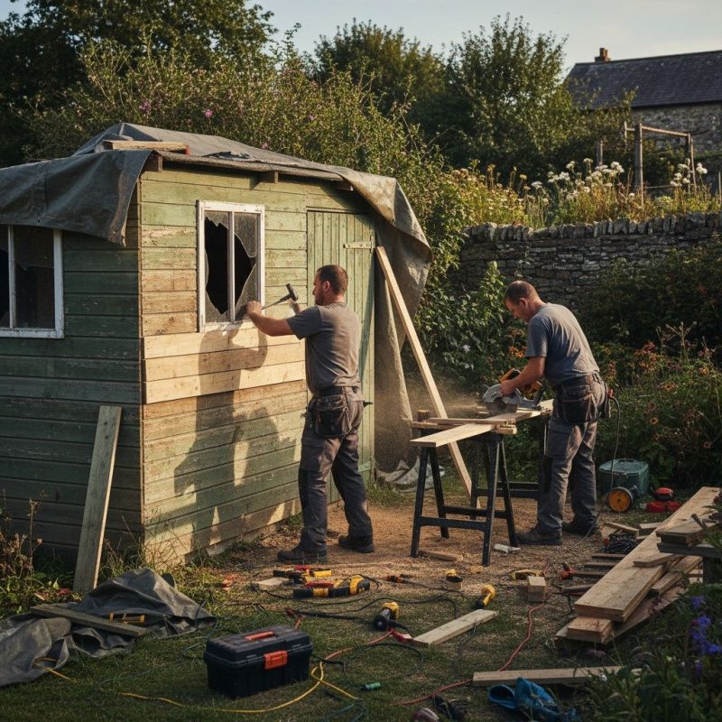 Wooden Carport Repair in Wilmington, NC