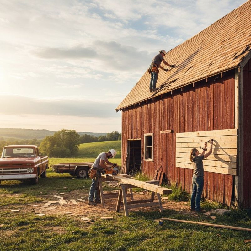Barn Siding Repair in Conroe, TX