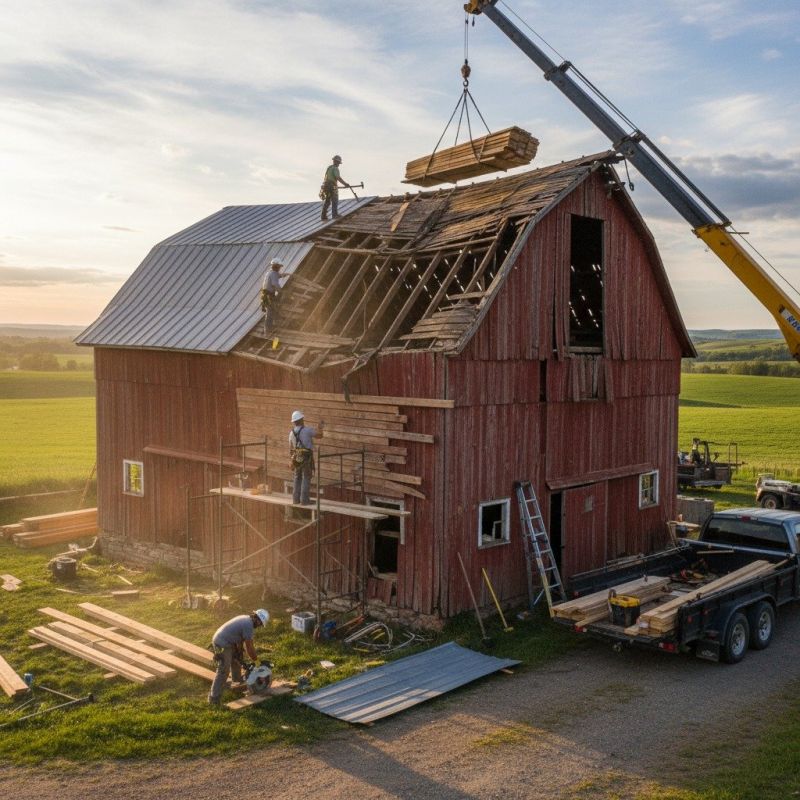 Barn Wall Repair in Olathe, KS