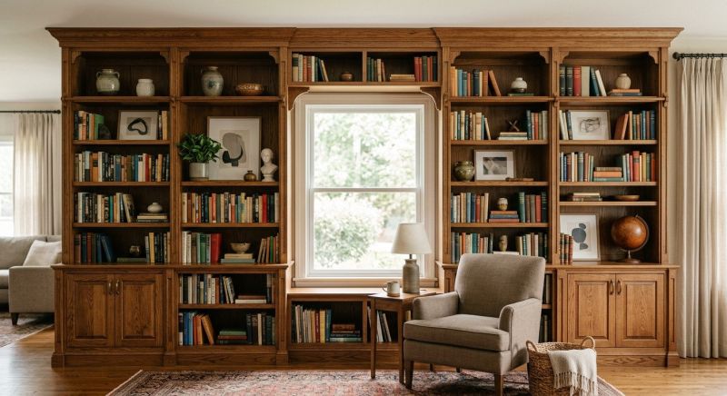 Bookcase Installation in Greensboro, NC