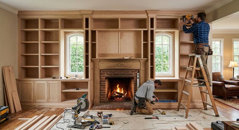 Bookcase Installation in Frederick, MD