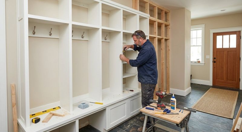 Built In Storage Installation in Greensboro, NC