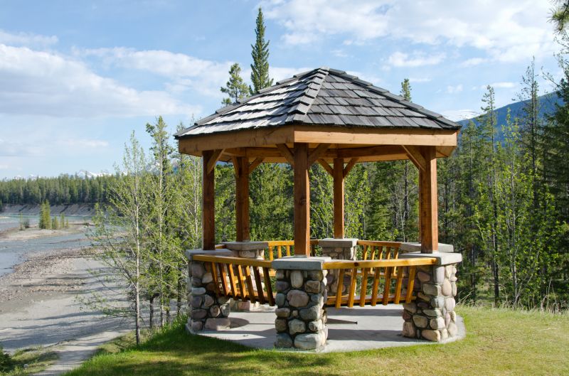 Cedar Gazebo Installation in Conroe, TX