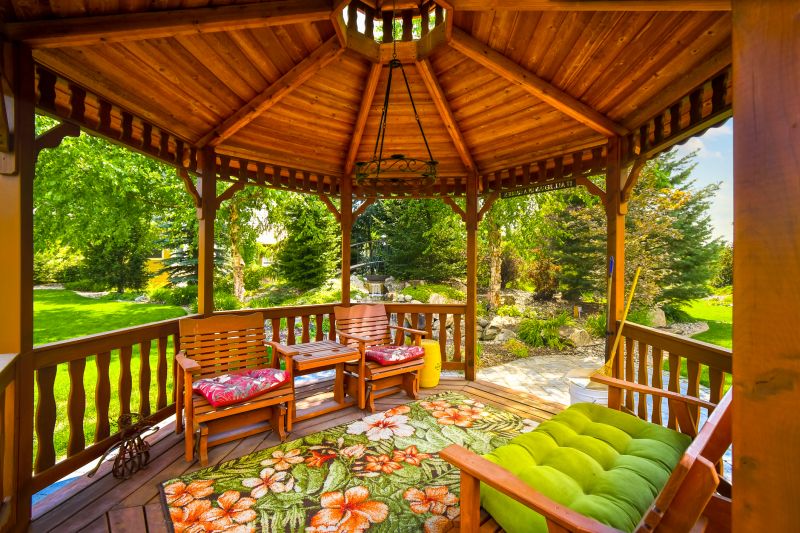 Enclosed Gazebo Installation in Wilmington, NC