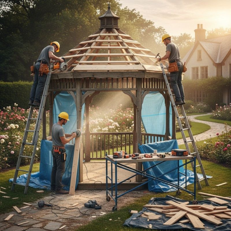 Gazebo Repair in Alpharetta, GA