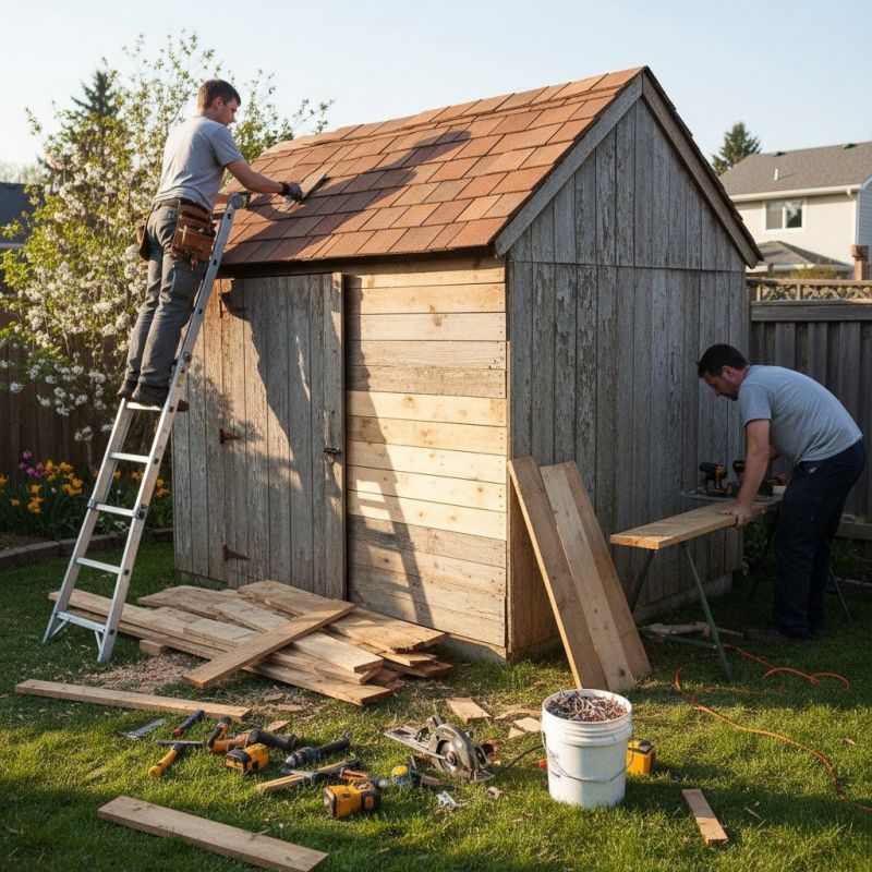 Shed Repair in Alpharetta, GA