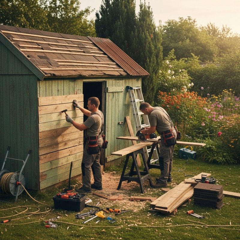 Shed Repair in Conroe, TX