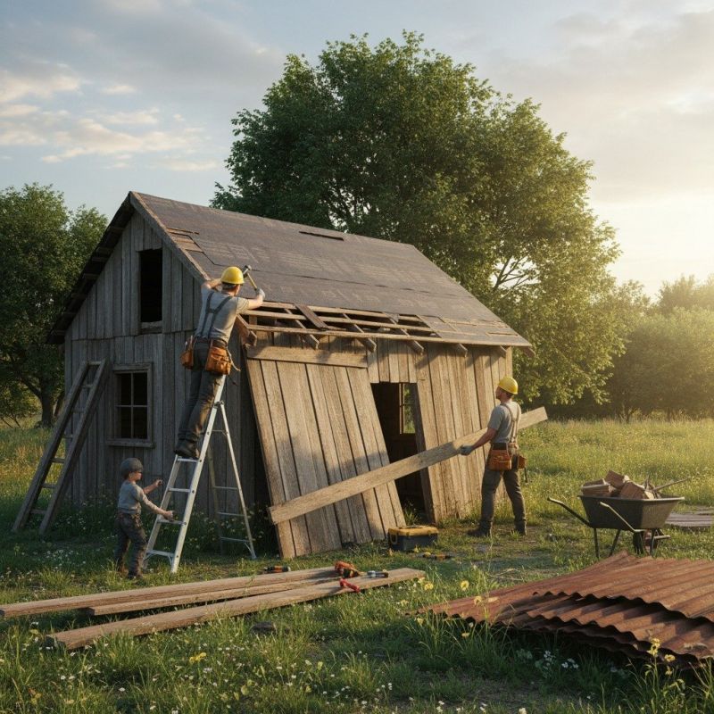 Storage Shed Repair in Alpharetta, GA